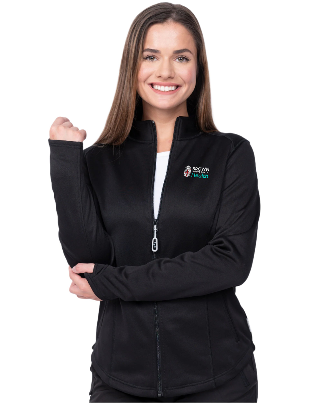 Ava Therese 2023 Megan Bonded Fleece Jacket Black