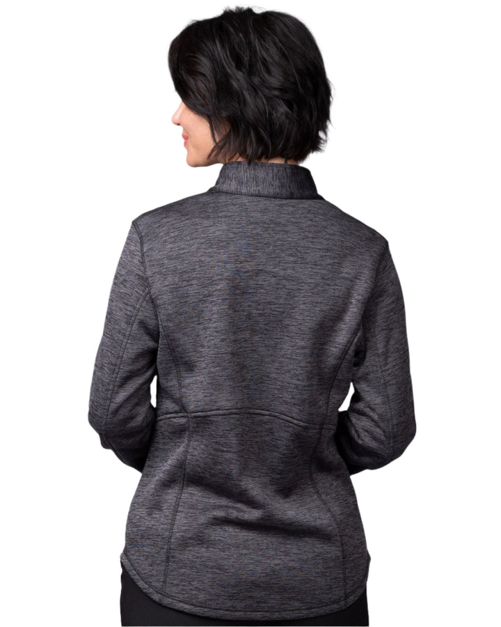 Ava Therese 2023 Megan Bonded Fleece Jacket Heather Grey