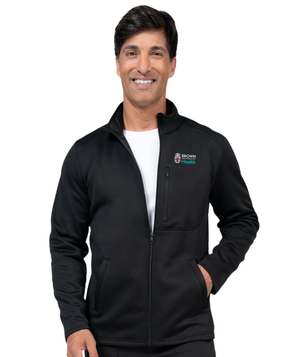 Zavate 2036 Brandon Bonded Fleece Jacket Black