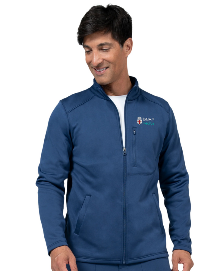 Zavate 2036 Brandon Bonded Fleece Jacket Navy