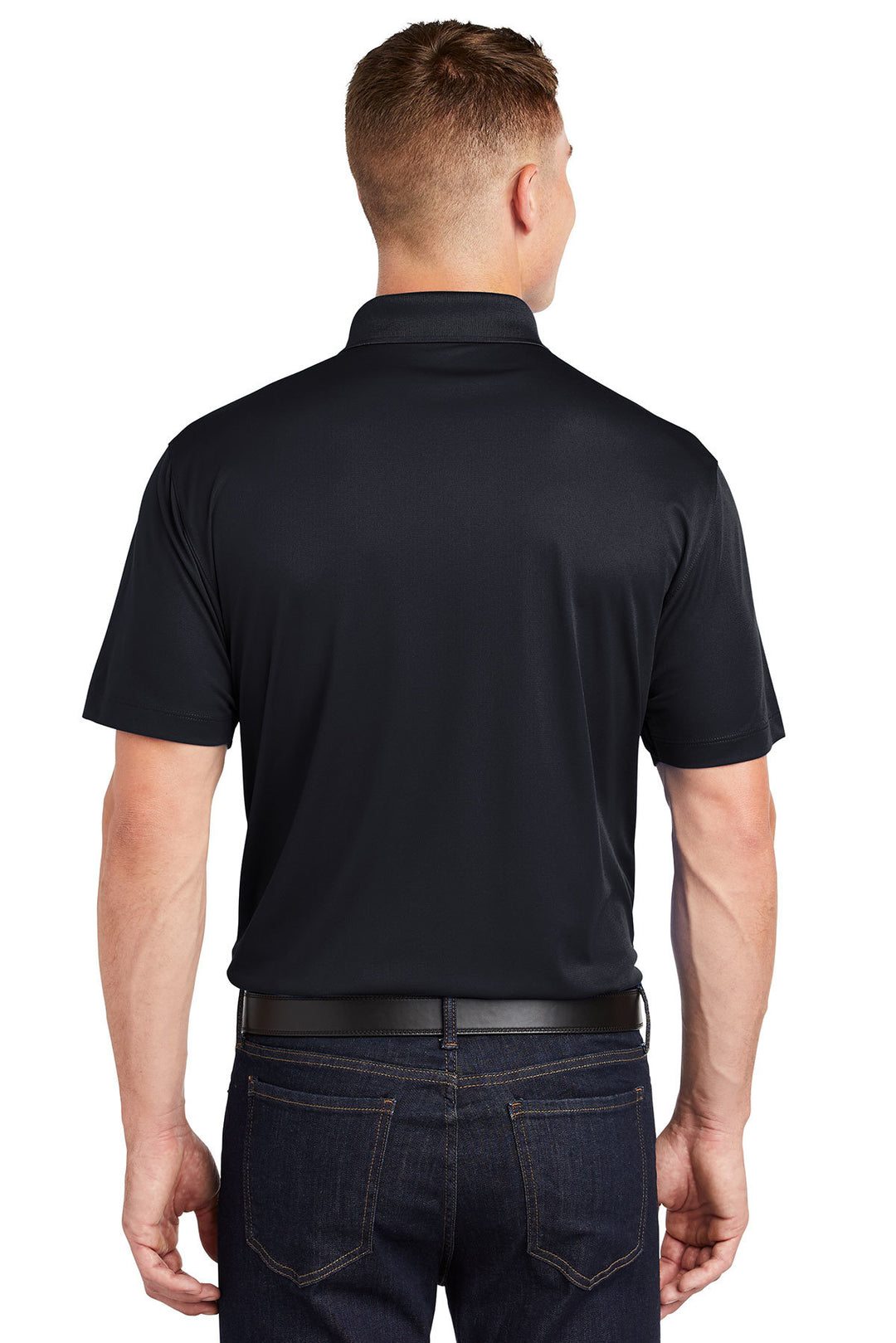 Sport-Tek ST650 Men's Micropique Polo Black