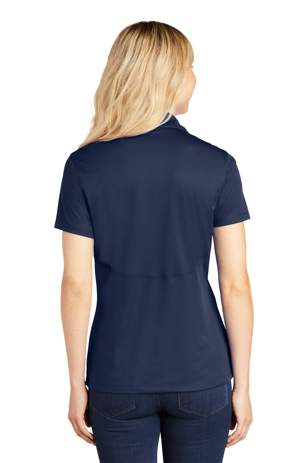 Sport-Tek LST650 Women's Micropique Polo Navy