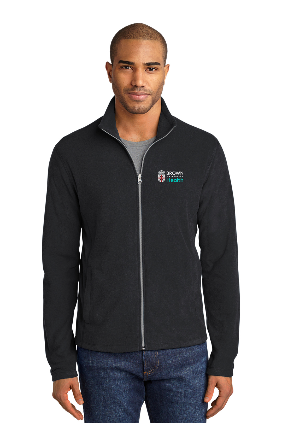 Port Authority F223 Men's Microfleece Jacket Black