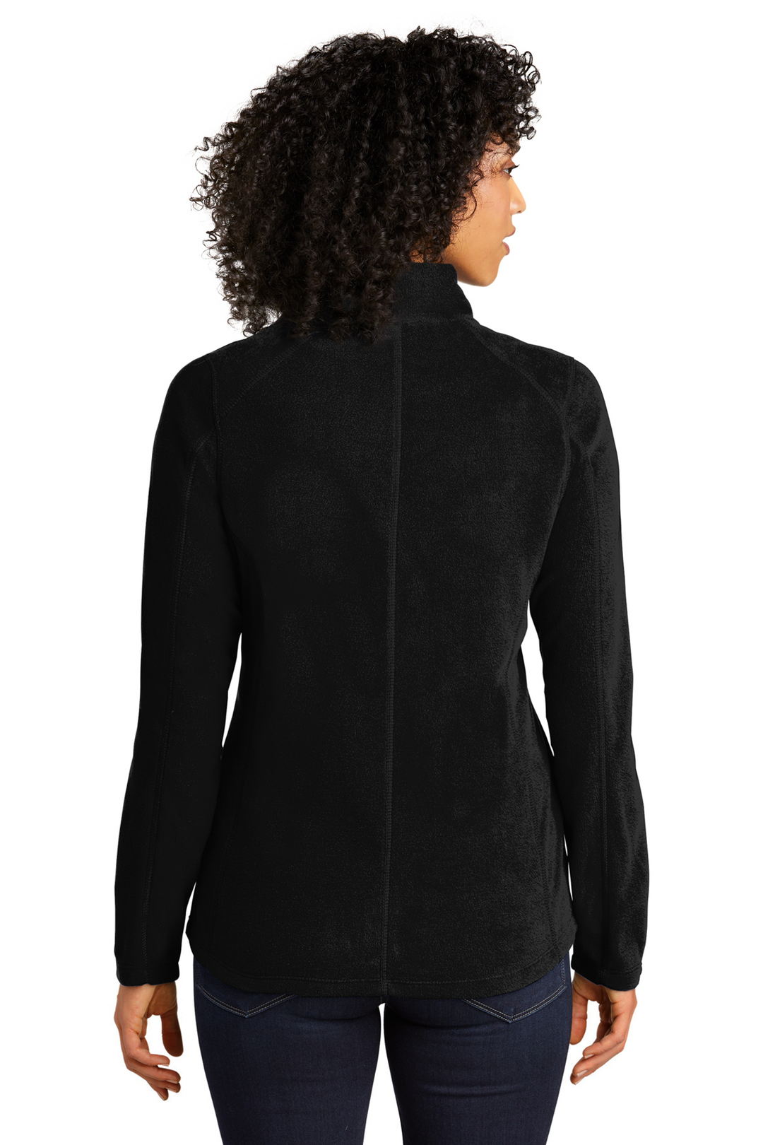 Port Authority L223 Ladies Microfleece Jacket Black