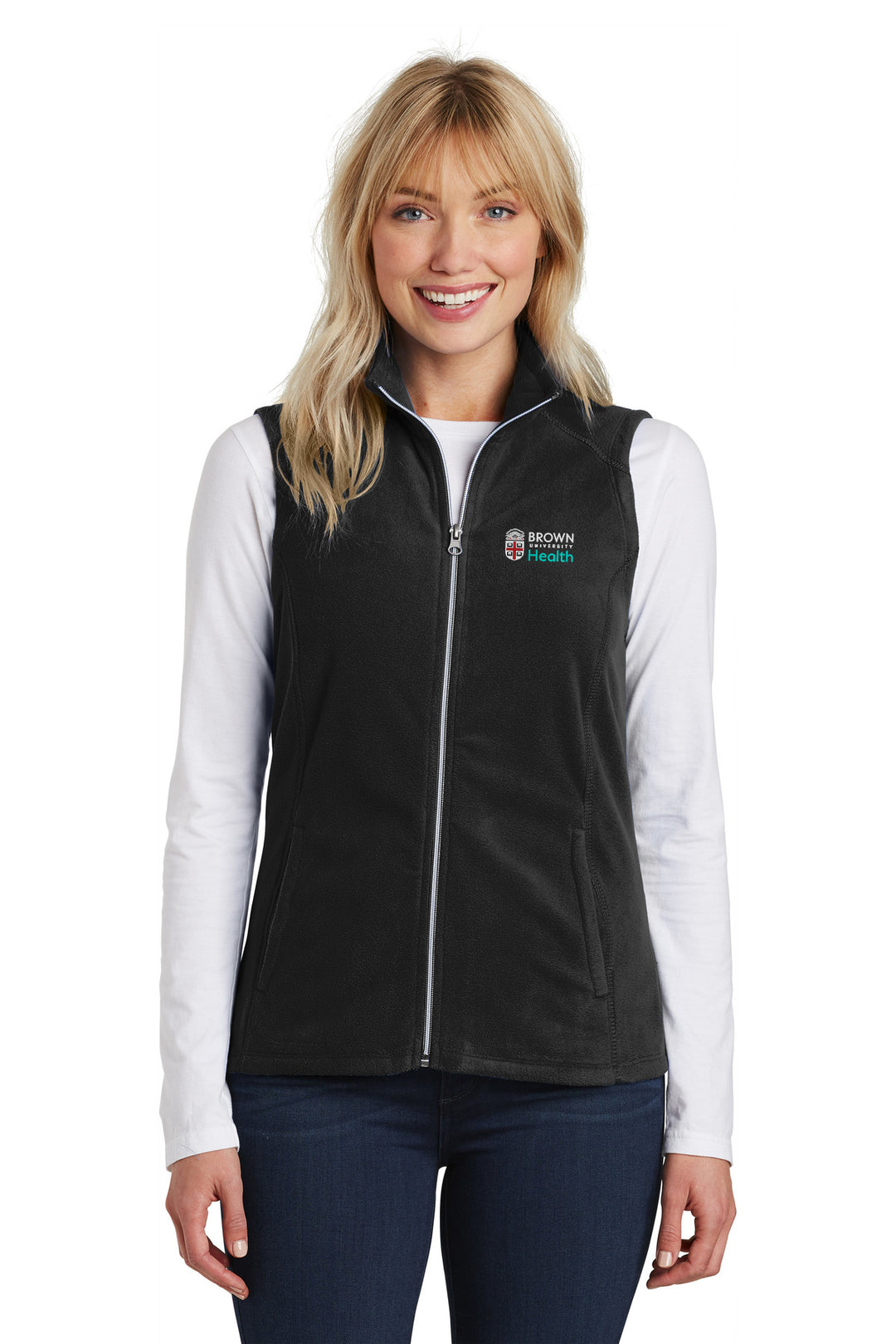 Port Authority L226 Women's Microfleece Vest Black