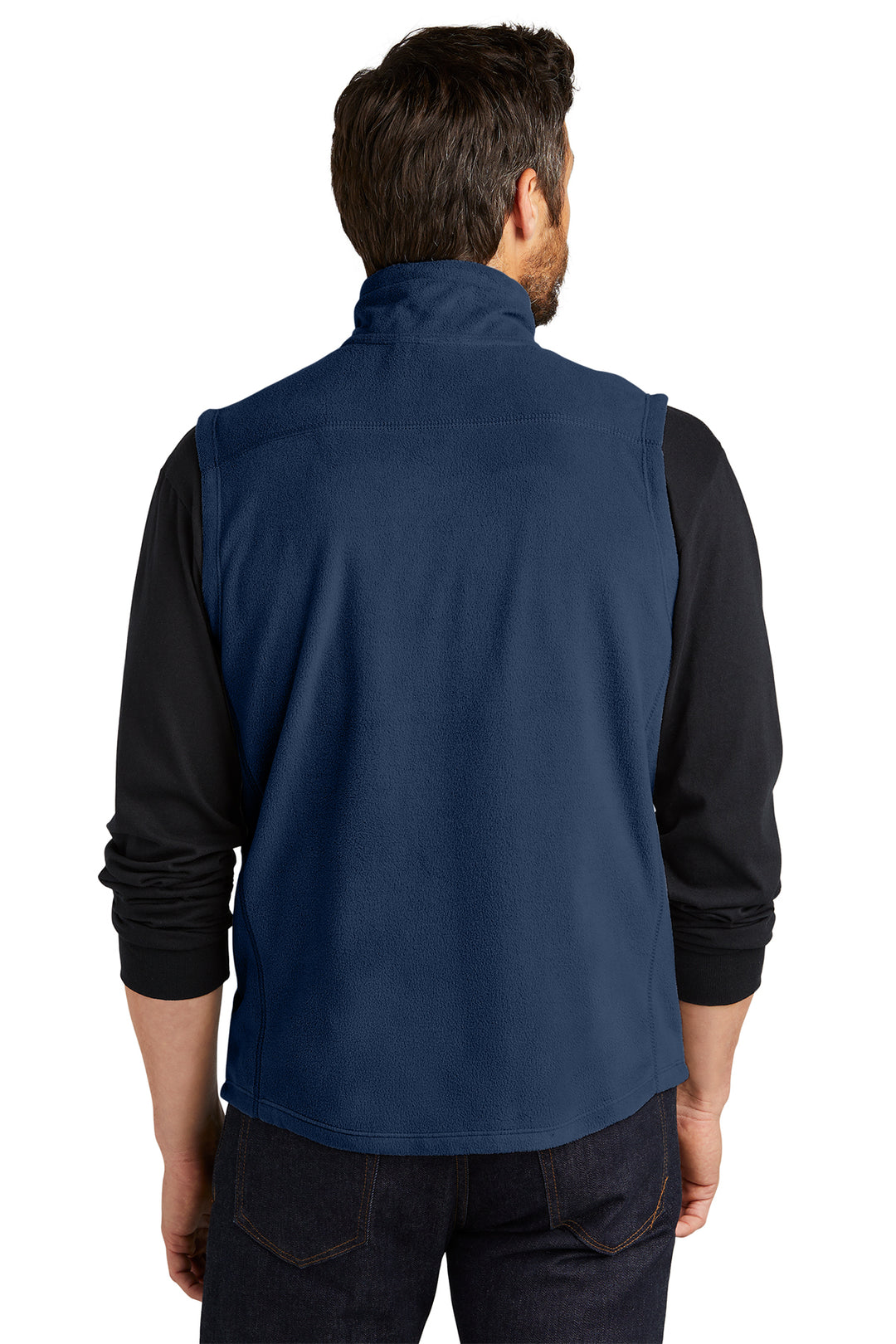 Port Authority F226 Microfleece Vest Navy