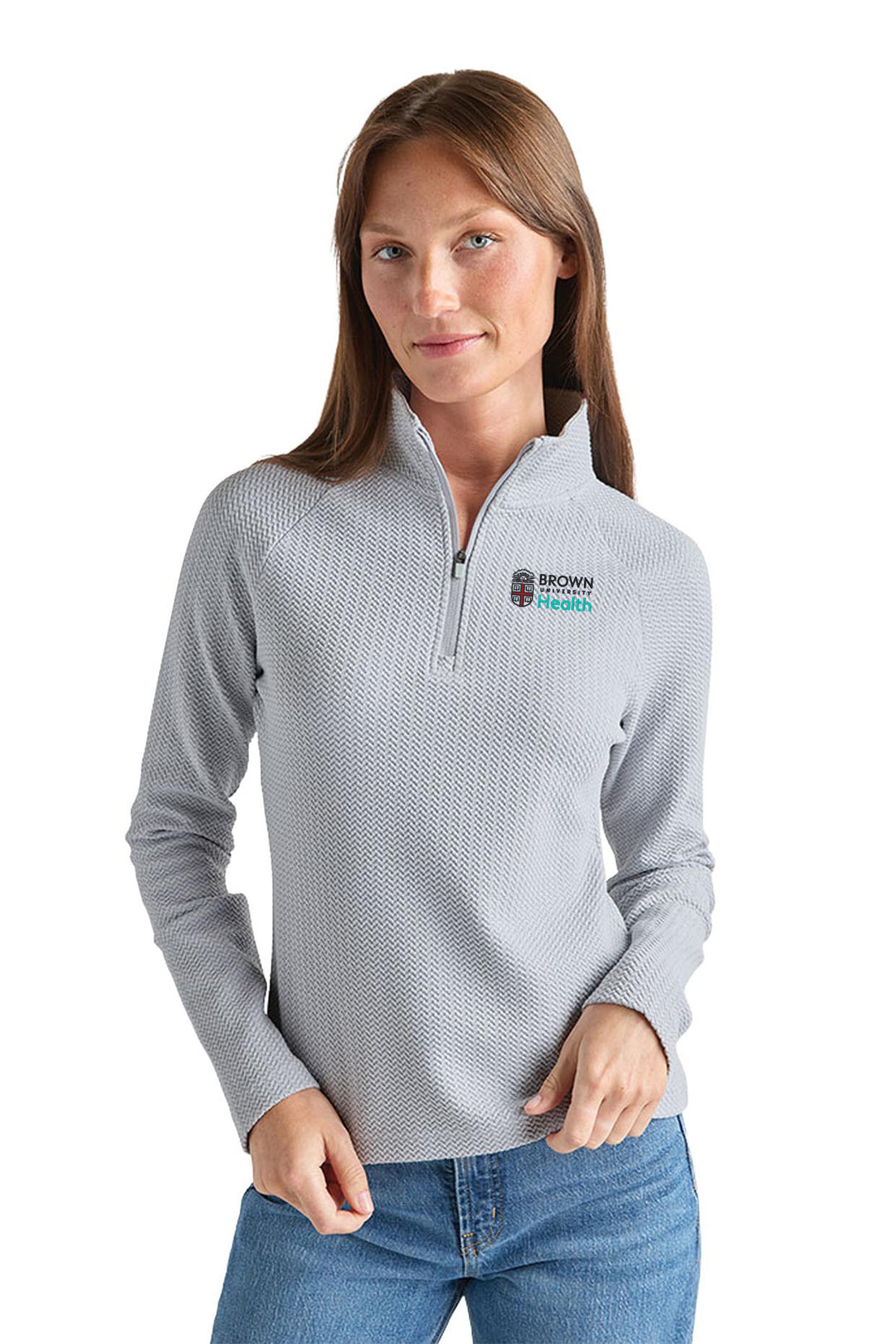 Women's TexturKnit™ Quarter Zip Pullover - 5758