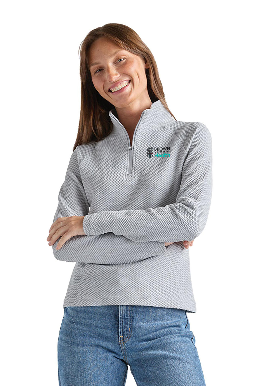 Women's TexturKnit™ Quarter Zip Pullover - 5758