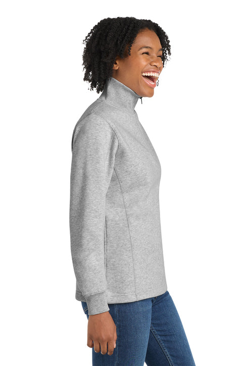 Sport-Tek LST253 Women's Quarter Zip Sweatshirt