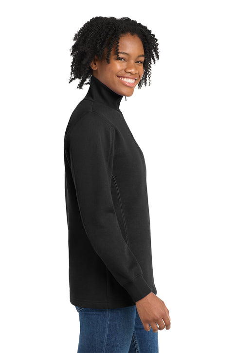 Sport-Tek LST253 Women's Quarter Zip Sweatshirt