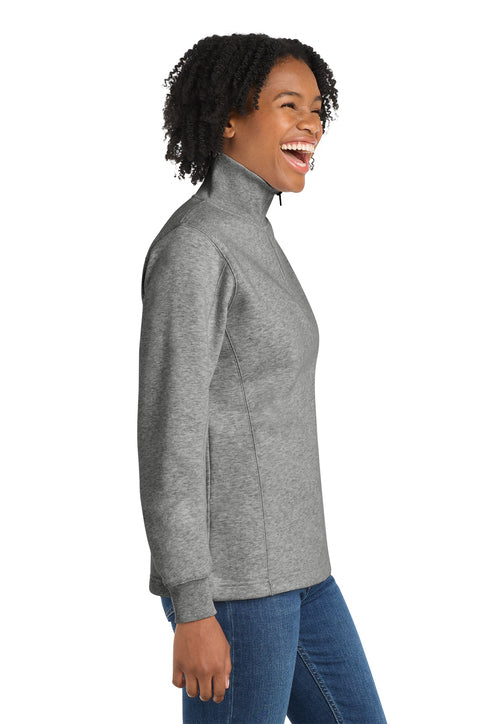 Sport-Tek LST253 Women's Quarter Zip Sweatshirt