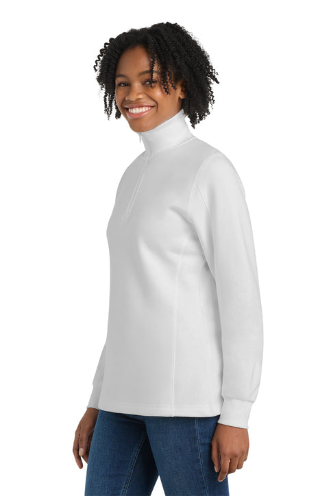 Sport-Tek LST253 Women's Quarter Zip Sweatshirt