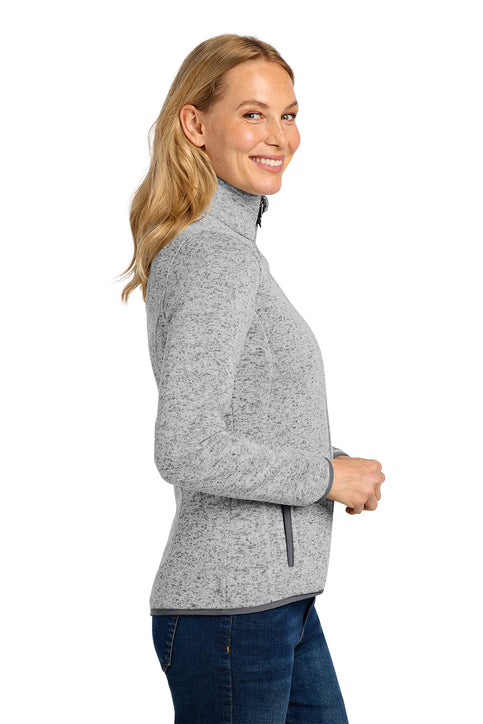 Port Authority® L232 Women's Lightweight Sweater Fleece Jacket