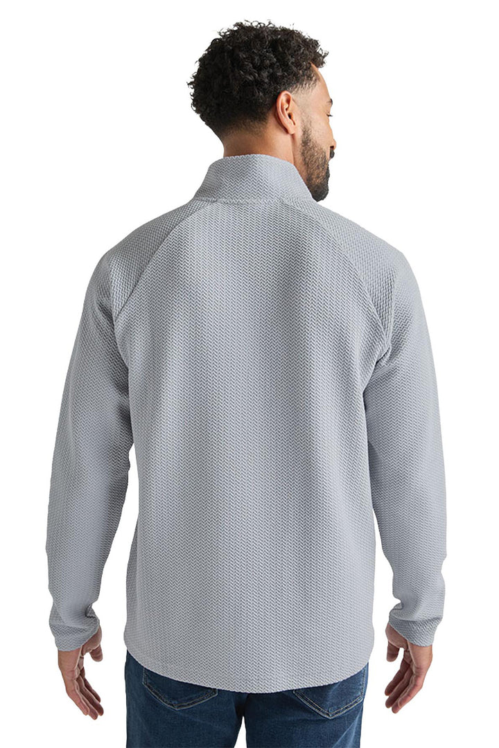 Men's TexturKnit™ Quarter Zip Pullover - 9758