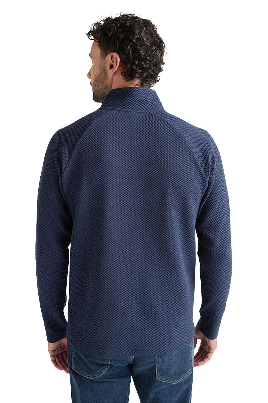 Men's TexturKnit™ Quarter Zip Pullover - 9758