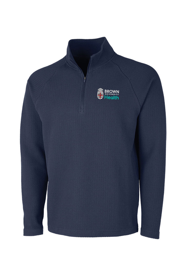 Men's TexturKnit™ Quarter Zip Pullover - 9758