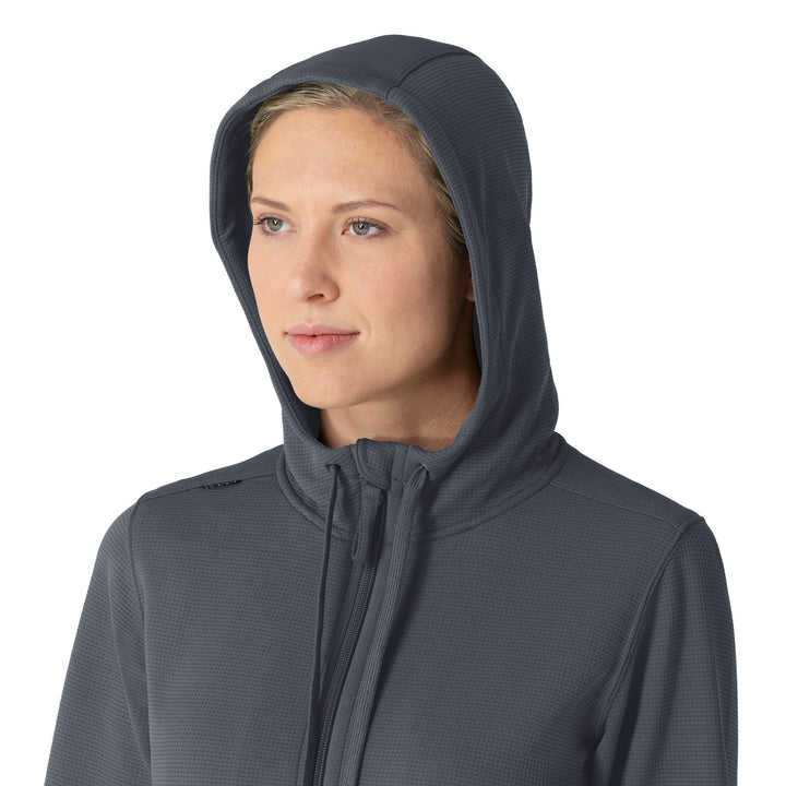 Carhartt® C82008 Rugged Flex Women's Full Zip Waffle Hoodie