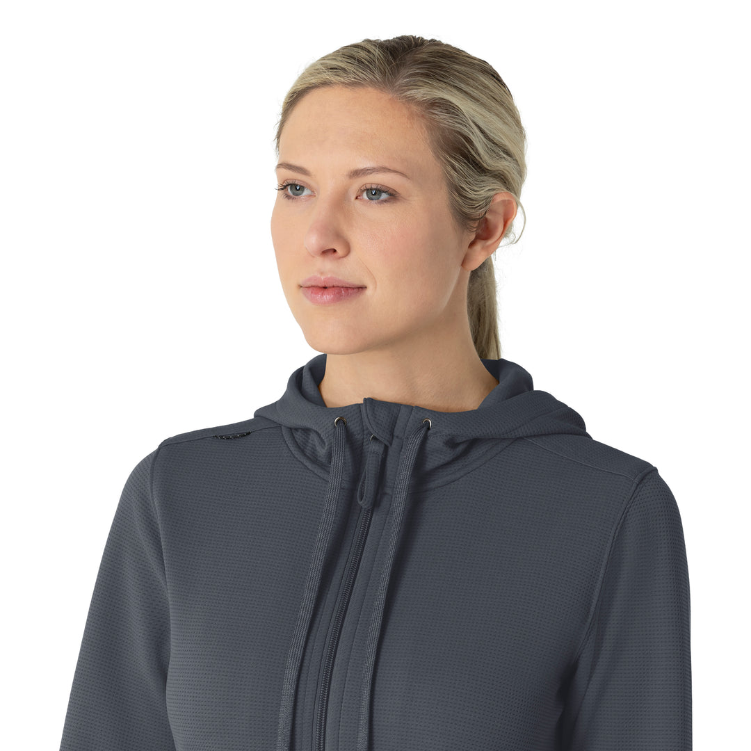 Carhartt® C82008 Rugged Flex Women's Full Zip Waffle Hoodie