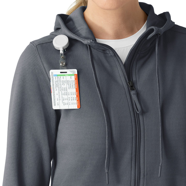 Carhartt® C82008 Rugged Flex Women's Full Zip Waffle Hoodie