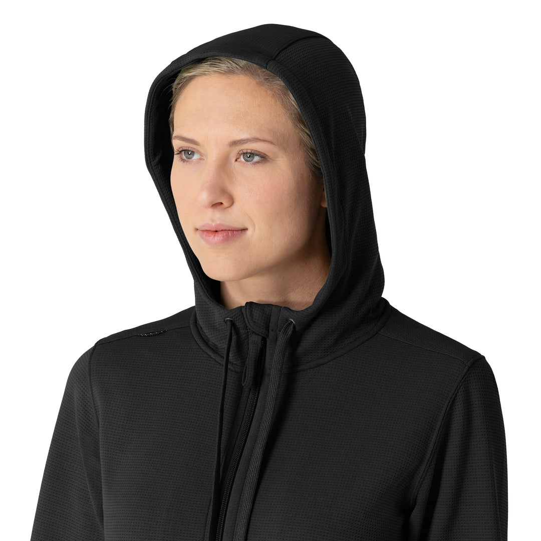 Carhartt® C82008 Rugged Flex Women's Full Zip Waffle Hoodie