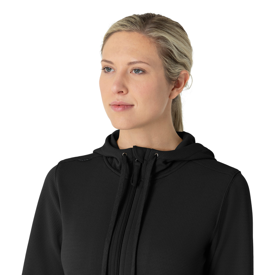 Carhartt® C82008 Rugged Flex Women's Full Zip Waffle Hoodie