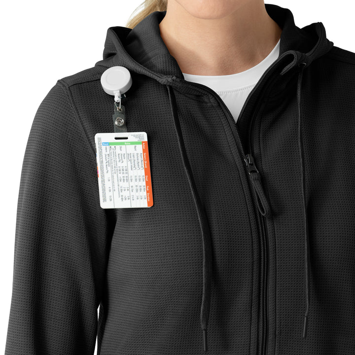 Carhartt® C82008 Rugged Flex Women's Full Zip Waffle Hoodie