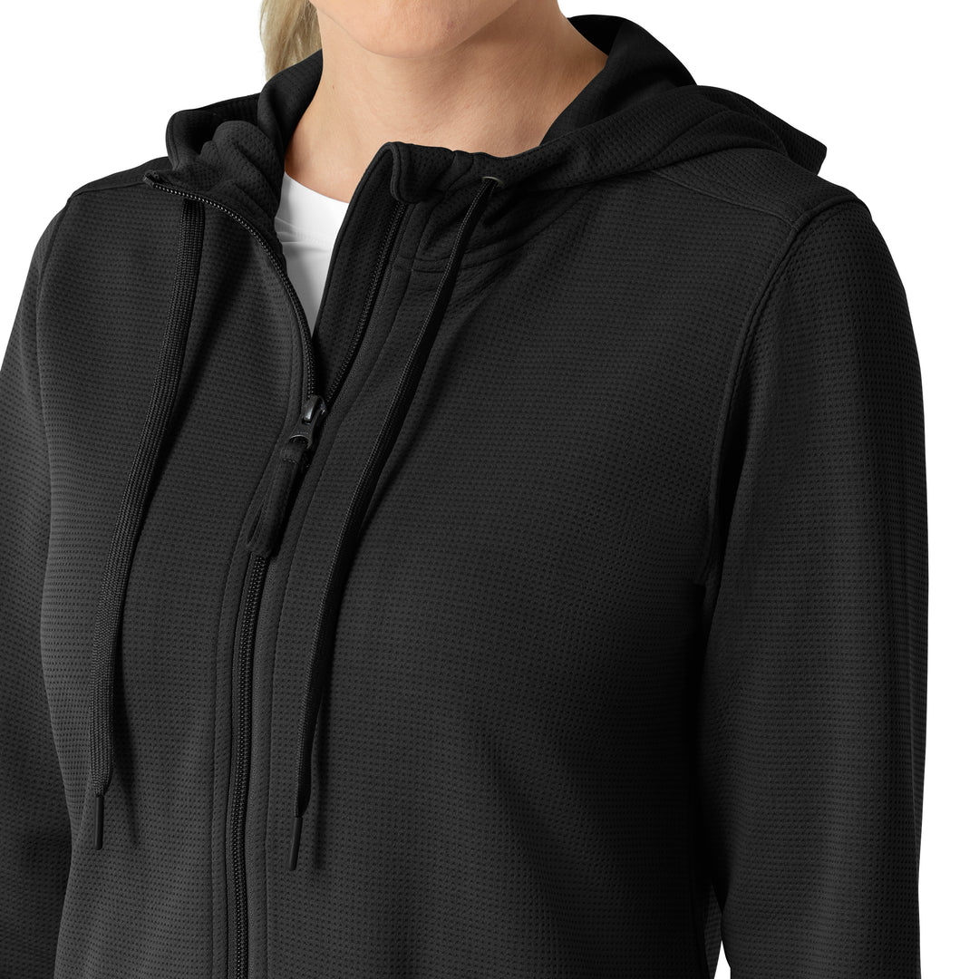 Carhartt® C82008 Rugged Flex Women's Full Zip Waffle Hoodie