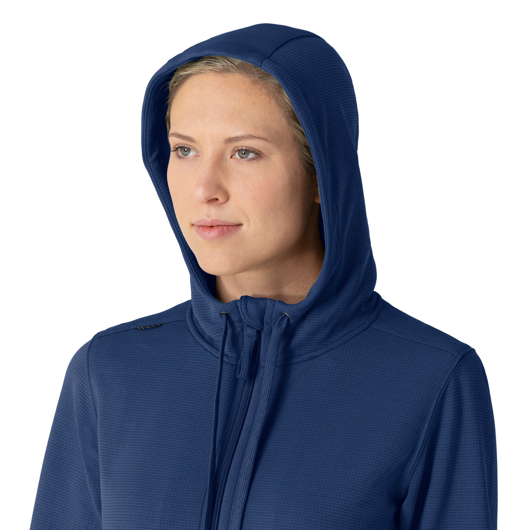 Carhartt® C82008 Rugged Flex Women's Full Zip Waffle Hoodie