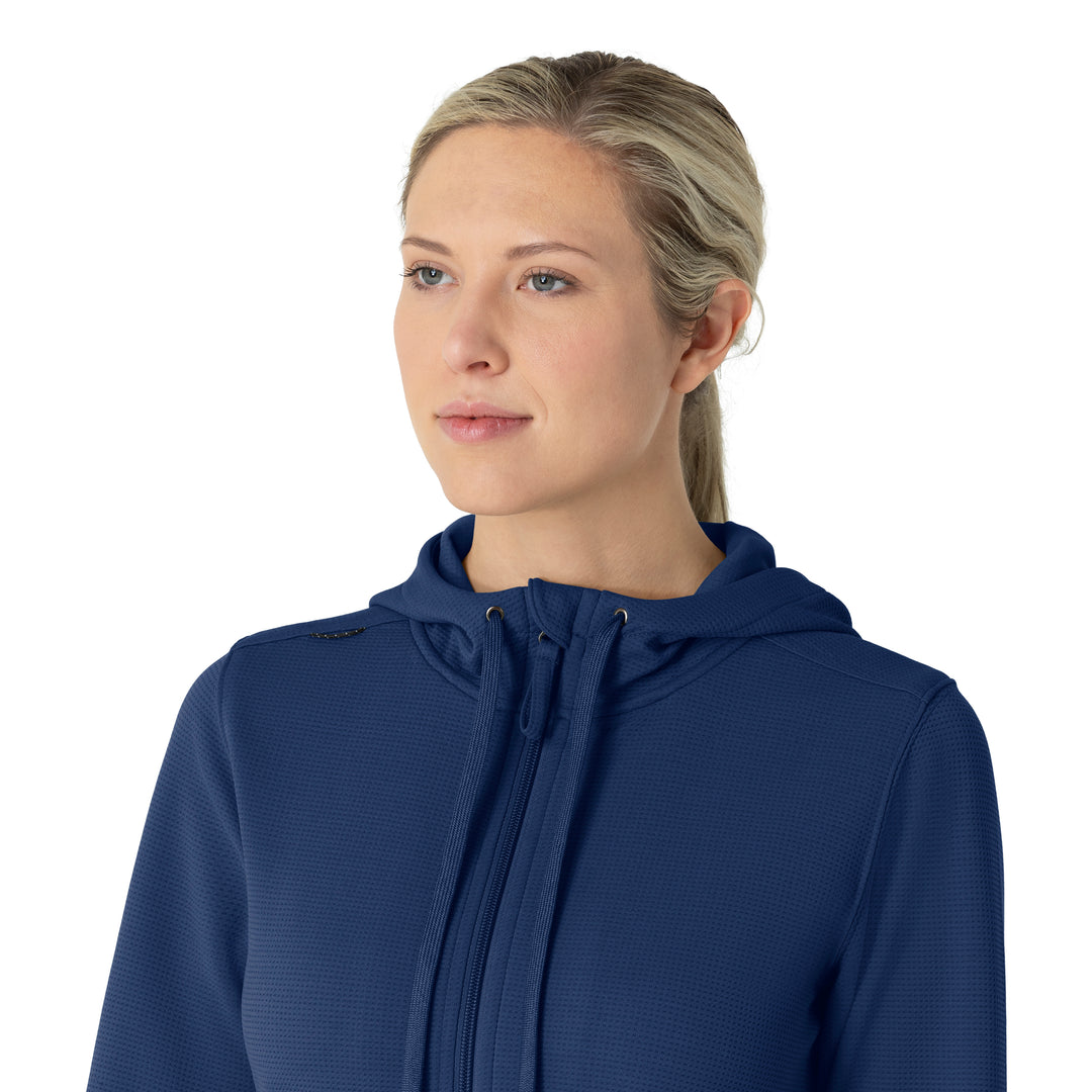 Carhartt® C82008 Rugged Flex Women's Full Zip Waffle Hoodie