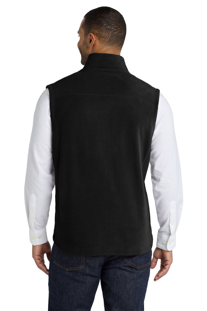 Men's Zippered Microfleece Vest - F226