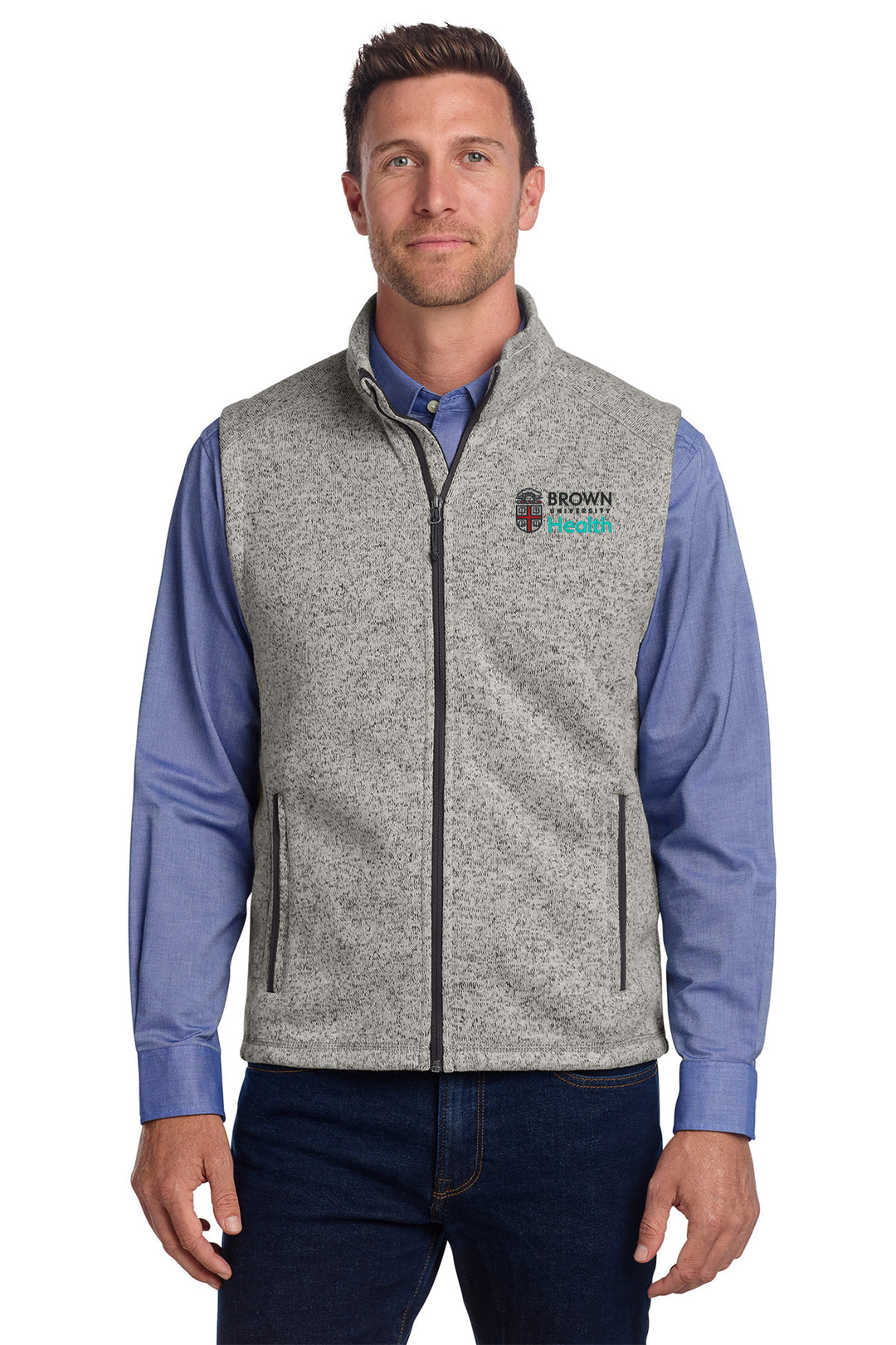 Men's Lightweight Fleece Vest - F236