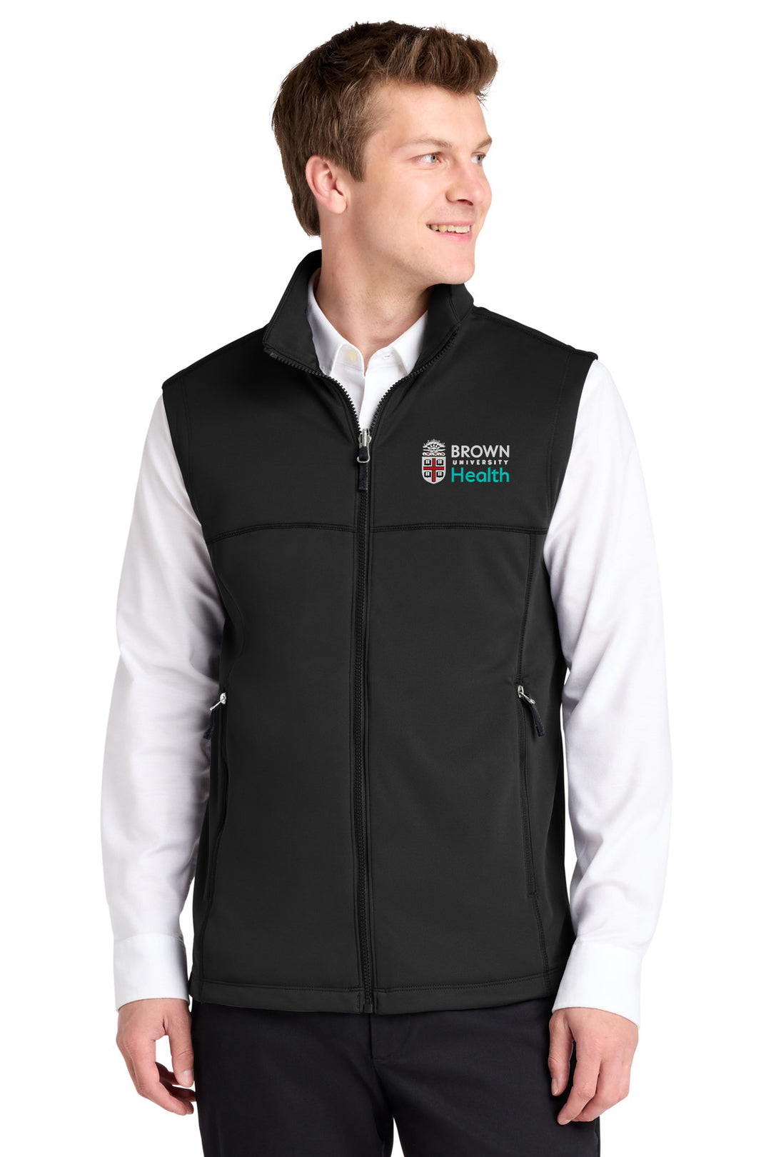 Men's Smooth Fleece Vest - F906