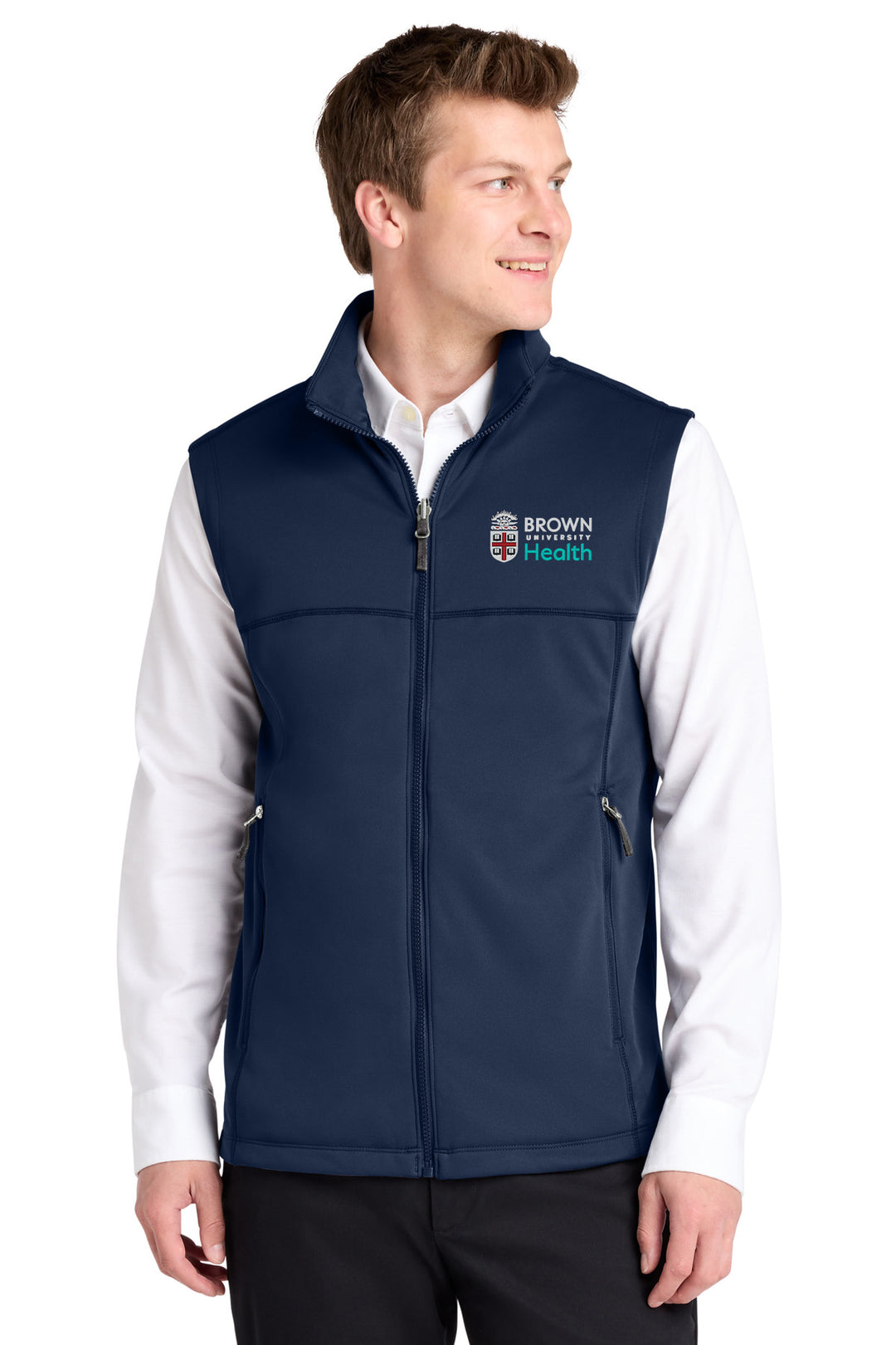 Men's Smooth Fleece Vest - F906