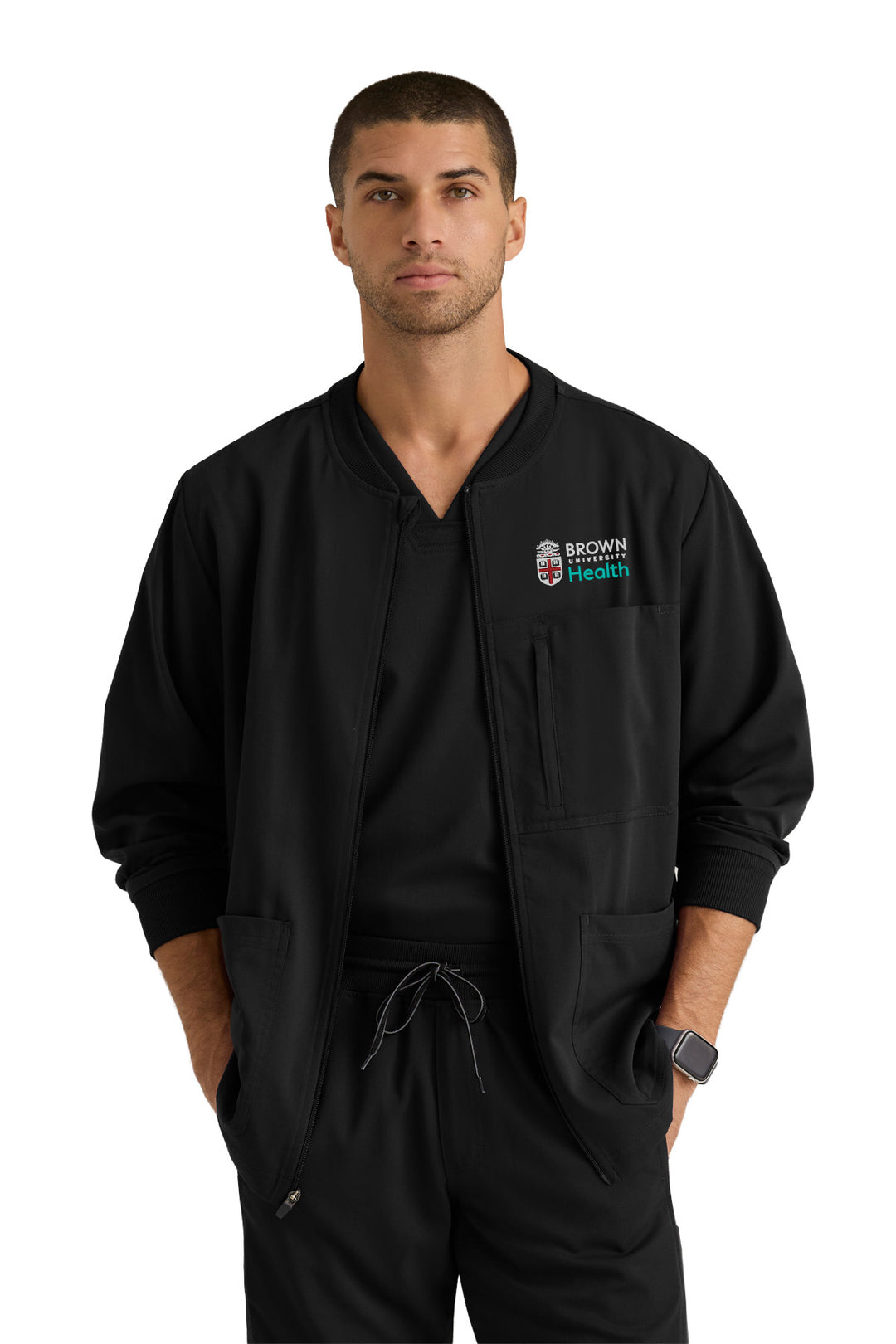 Men's React Crewneck Jacket - GRSW871