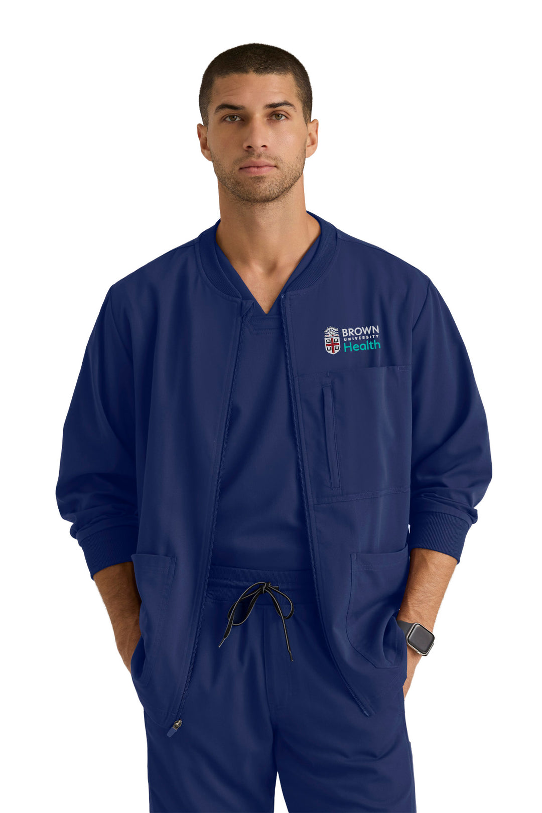 Men's React Crewneck Jacket - GRSW871