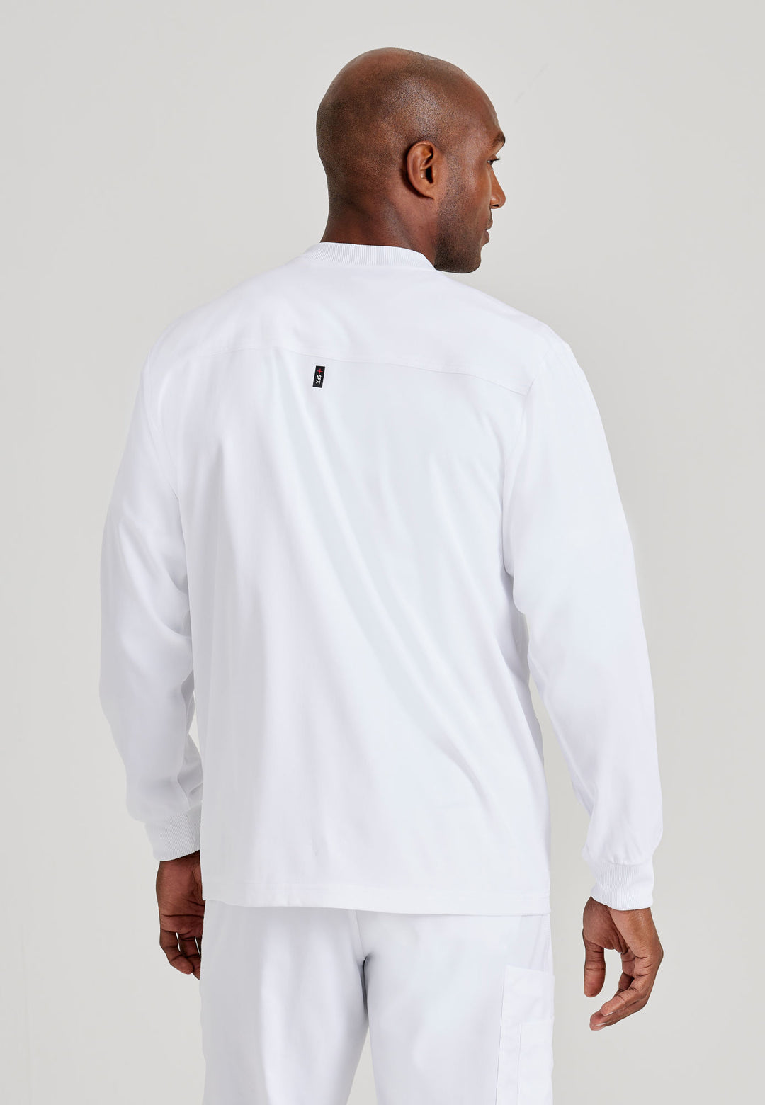 Grey's Anatomy™ Spandex Stretch Men's React 5-Pocket Crewneck Jacket