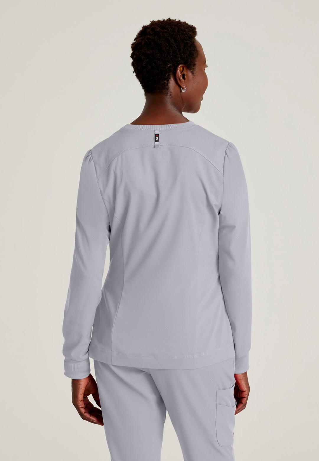 Grey's Anatomy™ Spandex Stretch Women's Millie 3-Pocket Crewneck Jacket