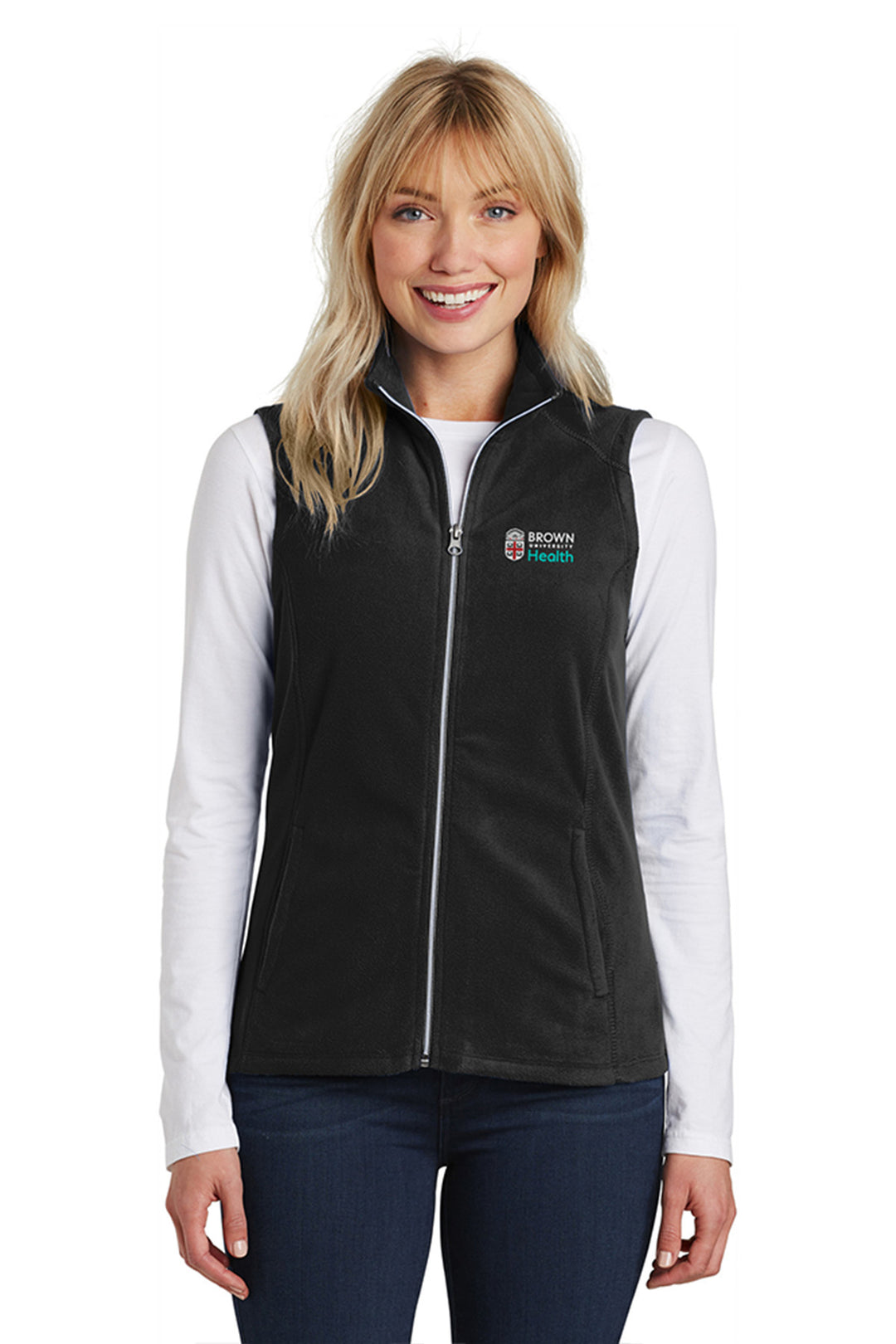 Women's Microfleece Vest - L226