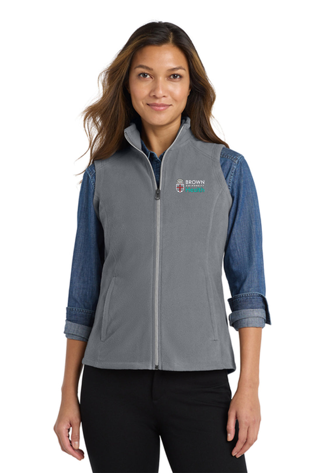 Women's Microfleece Vest - L226