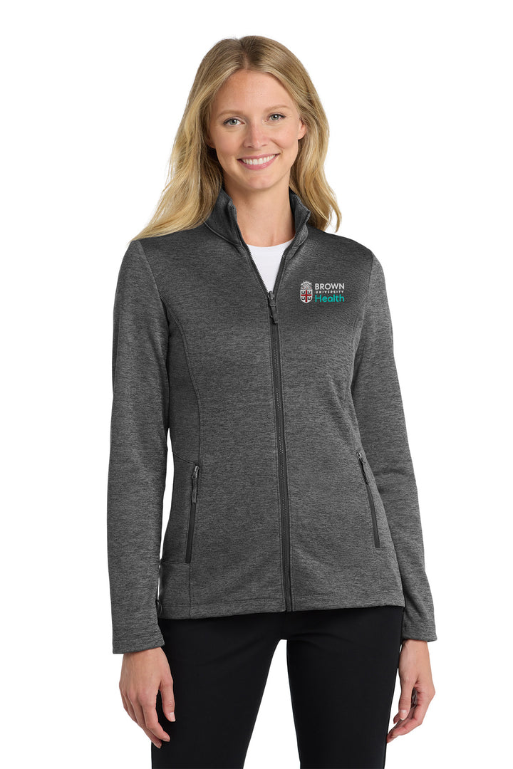 Women's Striated Fleece Jacket - L905