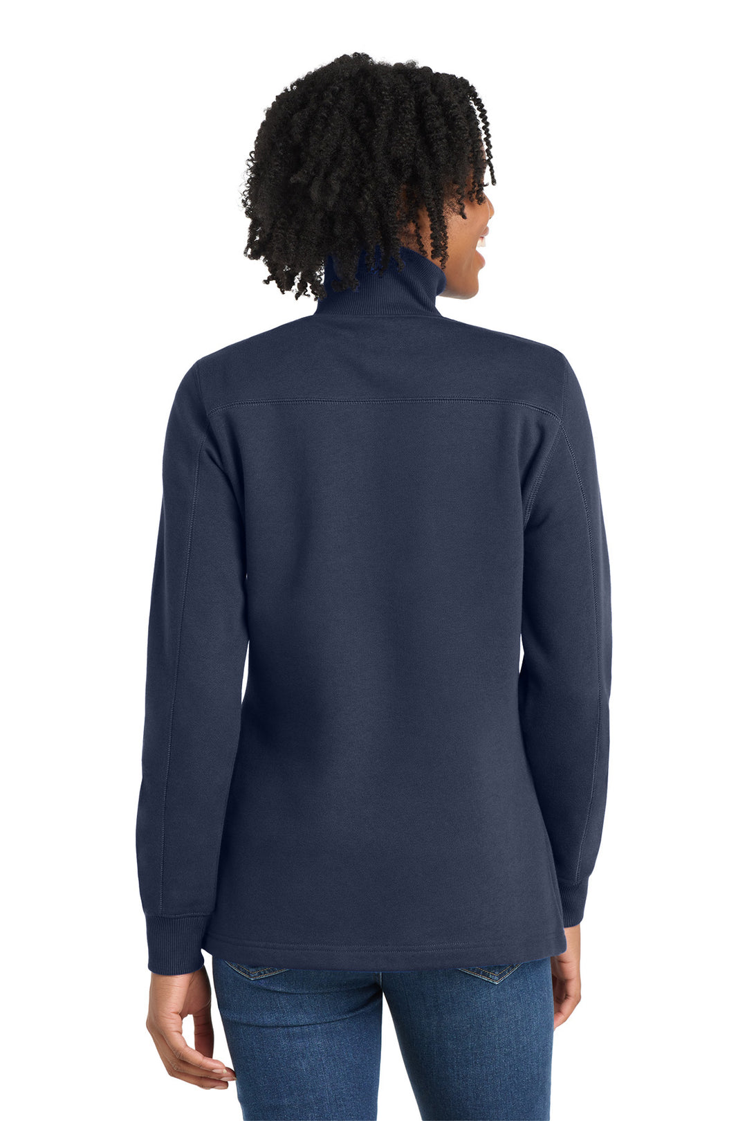 Women's Quarter Zip Sweatshirt - LST253