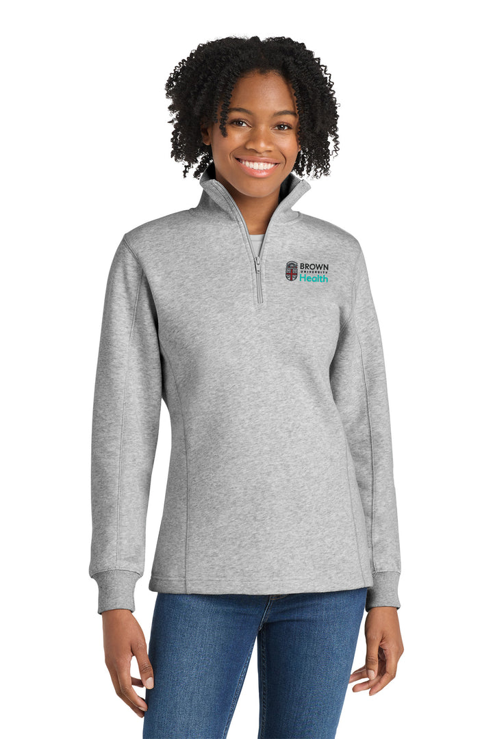 Women's Quarter Zip Sweatshirt - LST253