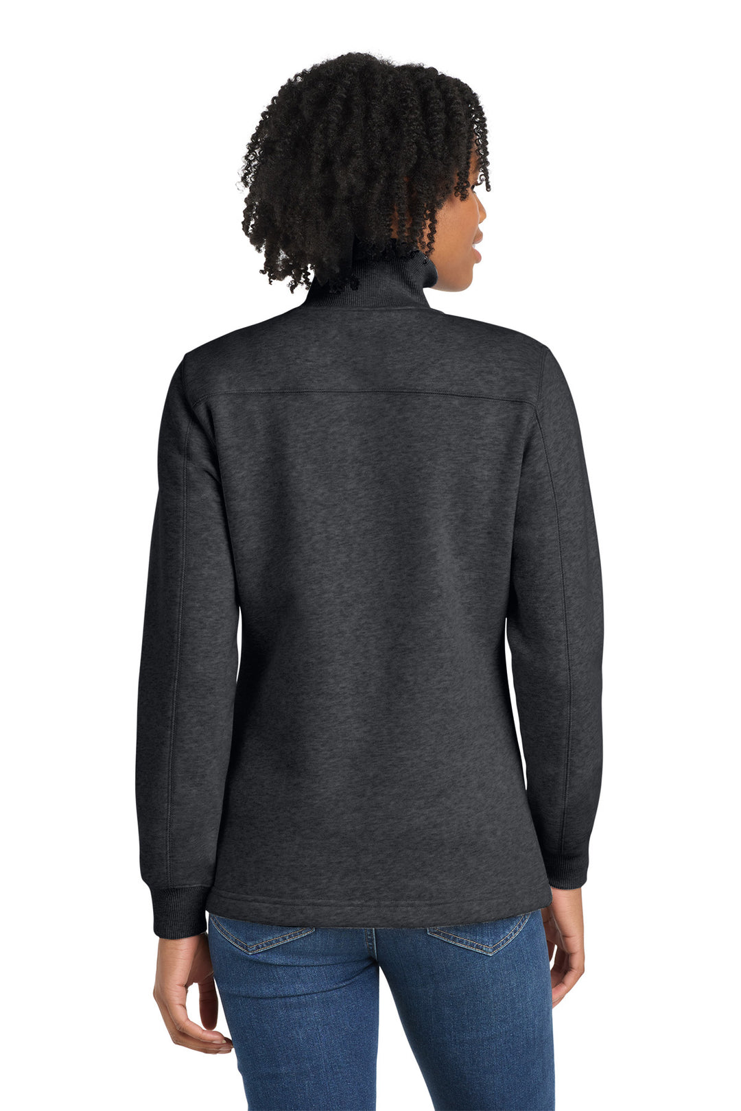 Women's Quarter Zip Sweatshirt - LST253