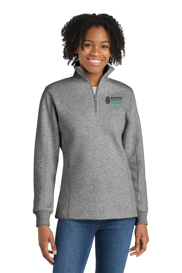 Women's Quarter Zip Sweatshirt - LST253