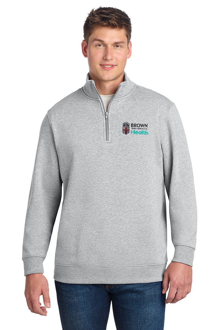 Men's Quarter Zip Sweatshirt - ST253