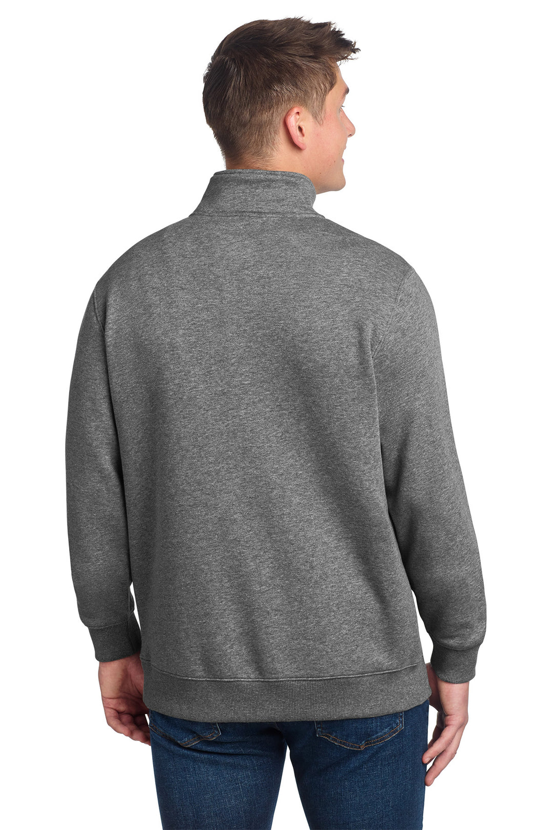 Men's Quarter Zip Sweatshirt - ST253