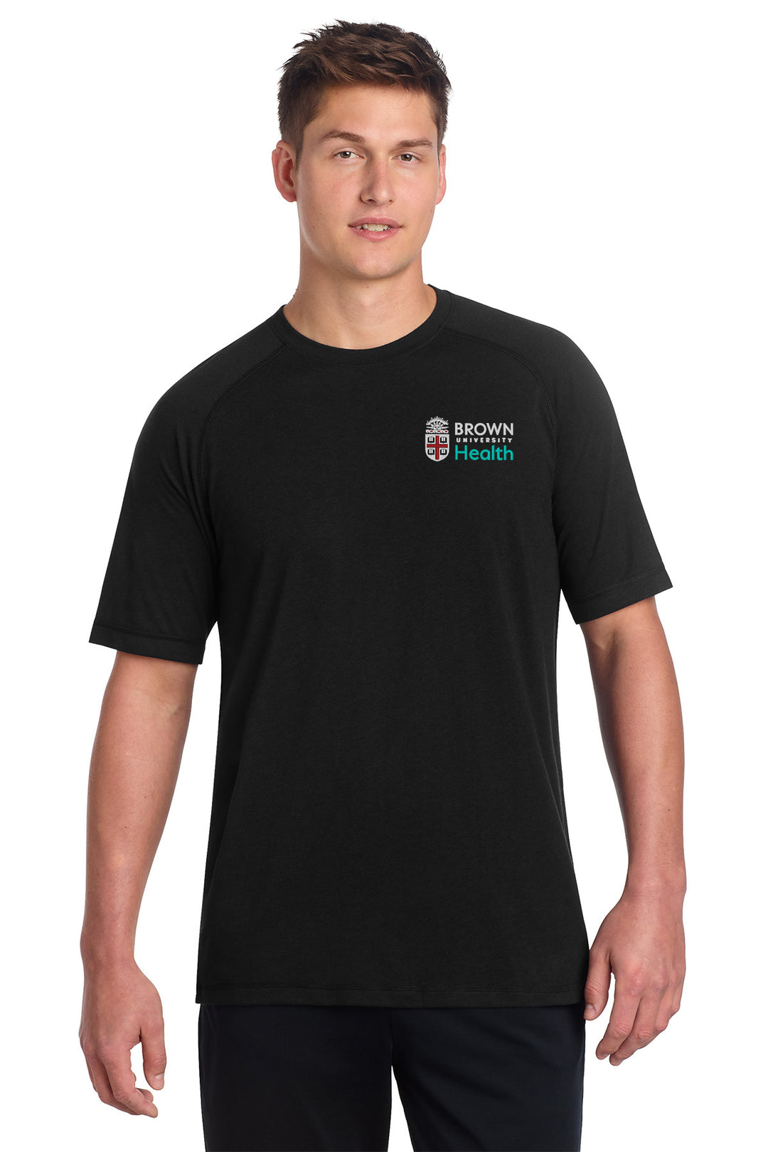 Men's Tri-Blend Wicking Raglan Tee - ST400