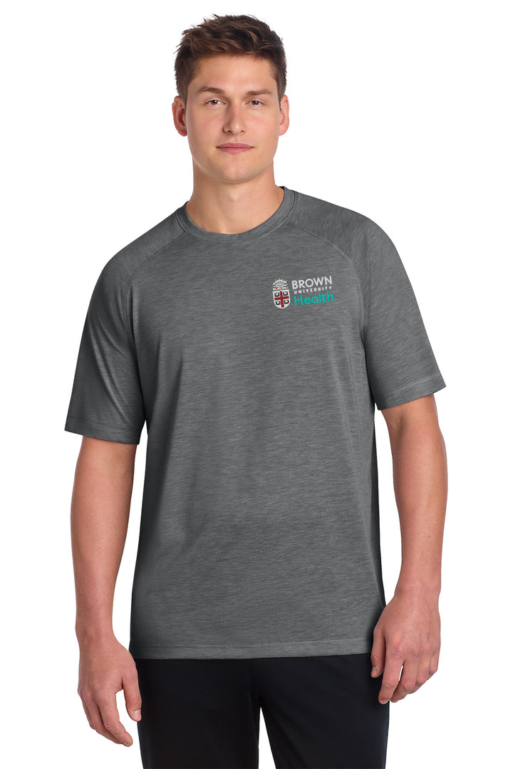 Men's Tri-Blend Wicking Raglan Tee - ST400