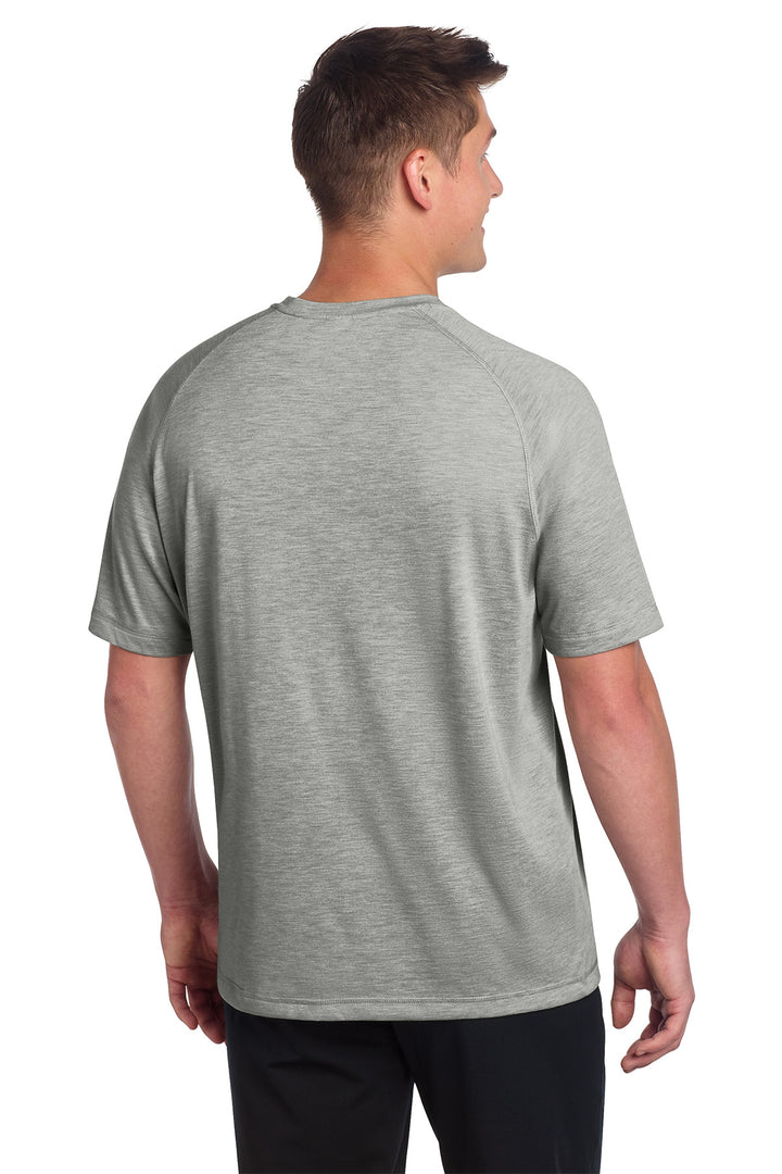 Men's Tri-Blend Wicking Raglan Tee - ST400