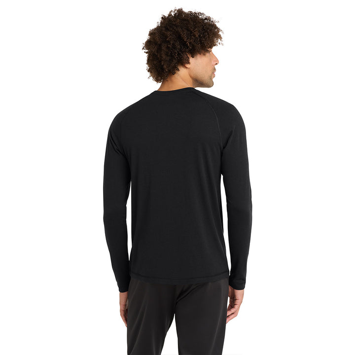 Sport-Tek® Men's Long Sleeve Tri-Blend Wicking Raglan Tee